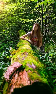 Cute Forest Girl Wallpapers android App screenshot 8